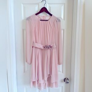 Flowy Pastel Pink Dress
